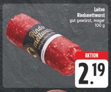 Aktuelles RindsmettWurst Angebot bei E center in Nürnberg ab 2,19 €