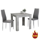 Tischgruppe duo grau Beton Optik B/H/T: ca. 80x75x80 cm für 100,00 € bei POCO im Angebot Tischgruppe duo grau Beton Optik B/H/T: ca. 80x75x80 cm im aktuellen POCO Prospekt