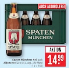Münchner Hell im Angebot bei Marktkauf in Hanau Münchner Hell Angebote von Spaten bei Marktkauf Hanau für 14,99 €