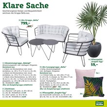 Wohnzimmer im Pflanzen Kölle Prospekt "Gartenmöbel 2024!" mit 80 Seiten (Wiesbaden)