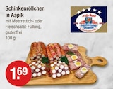 V-Markt Wald - Schinkenröllchen in Aspik Angebot im Prospekt Schinkenröllchen in Aspik bei V-Markt im Wald Prospekt für 1,69 €
