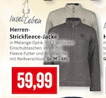 Herren-Strickfleece-Jacke Angebote von Insel Leben bei Kaufhaus Stolz Bremerhaven für 59,99 €