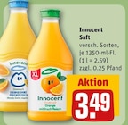 Aktuelles Saft Orange ohne Fruchtfleisch Angebot bei REWE in Chemnitz ab 3,49 €