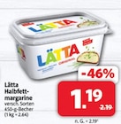 Lätta Halbfettmargarine bei Markant Nordwest im Barßel Prospekt für 1,19 €