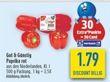 Paprika rot im Angebot bei diska in Amberg Paprika rot Angebote von Gut & Günstig bei diska Amberg für 1,79 €
