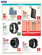 Promos Accessoires téléphone portable dans le catalogue "LA RENTRÉE À PRIX K.O." de Auchan Hypermarché Accessoires téléphone portable en promo dans le catalogue Auchan Hypermarché à la page 18