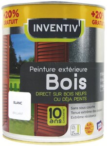 Mr Bricolage Chalonnes-sur-Loire - Peinture bois pro 2,5 L Promo Peinture bois pro 2,5 L Mr Bricolage Chalonnes-sur-Loire dans le catalogue "On vous met au vert sans vous mettre dans le rouge."