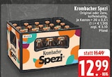 Spezi Original oder Zero Angebote von Krombacher bei EDEKA Remscheid für 12,99 €