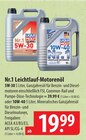 Nr.1 5W-30 Leichtlauf-Motorenöl im Angebot bei famila Nordost in Elmshorn Nr.1 5W-30 Leichtlauf-Motorenöl Angebote von Liqui Moly bei famila Nordost Elmshorn für 19,99 €