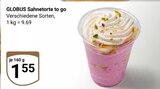 Aktuelles Sahnetorte to go Angebot bei GLOBUS in Offenbach (Main) ab 1,55 €
