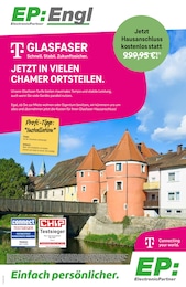EP: Prospekt für Chamerau und Umgebung: „Glasfaser - Schnell. Stabil. Zukunftssicher.“, 6 Seiten, 27.02.2026 - 14.03.2026