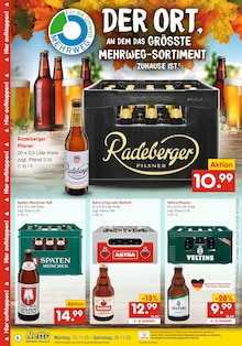 Veltins im Netto Marken-Discount Prospekt "DER ORT, AN DEM DU IMMER AUSGEZEICHNETE PREISE FINDEST." mit 6 Seiten (Meerbusch)