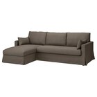 Aktuelles 3er-Sofa mit Récamiere, links Gransel graubraun Gransel graubraun Angebot bei IKEA in Bielefeld ab 899,00 €