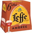 Bière Ambrée - Leffe en promo chez Colruyt Villeurbanne à 4,24 €