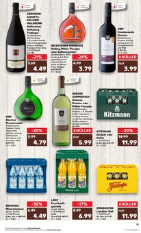 Rotwein im Kaufland Prospekt "Aktuelle Angebote" mit 44 Seiten (Erlangen)