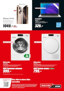Waschmaschine im MediaMarkt Saturn Prospekt "LET'S GO DEALS - FREITAG DER 13." mit 16 Seiten (Mainz)