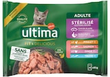 Sachets repas pour chat stérilisé - ULTIMA en promo chez Supermarchés Match Sachets repas pour chat stérilisé - ULTIMA dans le catalogue Supermarchés Match