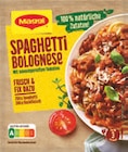 Spaghetti Bolognese oder Nudel-Schinken Gratin oder Lasagne im Angebot bei tegut in Ingolstadt Spaghetti Bolognese oder Nudel-Schinken Gratin oder Lasagne Angebote von Maggi bei tegut Ingolstadt