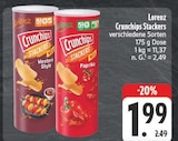Crunchips Stackers Western Style Angebote von Lorenz bei EDEKA Görlitz für 1,99 €