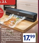 Vakuumiergerät von Ambiano im aktuellen ALDI SÜD Prospekt für 17,99 €