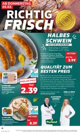 Hackfleisch im Kaufland Prospekt in Heilbronn Aktueller Kaufland Prospekt mit Hackfleisch, "Aktuelle Angebote", Seite 28