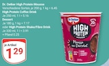 Aktuelles High Protein Mousse Angebot bei GLOBUS in Duisburg ab 1,29 €