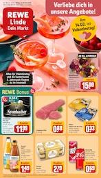 REWE Prospekt "Dein Markt" für Berlin, 32 Seiten, 09.02.2026 - 14.02.2026