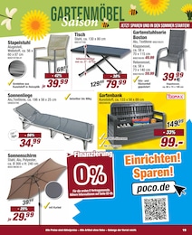 POCO Sonnenschirm im Prospekt 