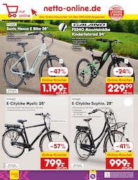 Netto Marken-Discount Fahrrad im Prospekt 
