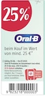25% Rabbat von Oral-B bei Rossmann im Angebot 25% Rabbat von Oral-B im aktuellen Rossmann Prospekt