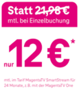 Magenta TV bei expert im Altenburg Prospekt für 12,00 €