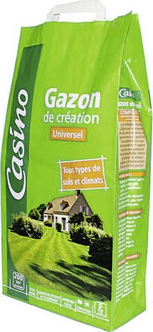 Aménagement Extérieur - Casino dans le catalogue Géant Casino Gazon universel - Casino à 4,50 € en promo chez Géant Casino