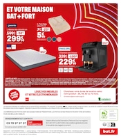 Promos Matelas 160x200 dans le catalogue "L'ANNIVERSAIRE" de But à la page 40