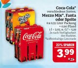 Mezzo Mix, Fanta oder Sprite im Angebot bei Marktkauf in Döbeln Mezzo Mix, Fanta oder Sprite Angebote von Coca-Cola bei Marktkauf Döbeln für 3,99 €