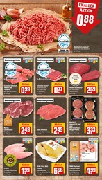 Burger Angebot im aktuellen REWE Prospekt auf Seite 10