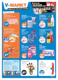 V-Markt Prospekt: "V-Markt einfach besser einkaufen", 26 Seiten, 16.04.2026 - 22.04.2026