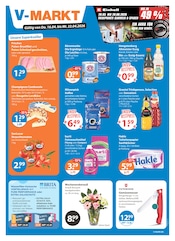V-Markt Supermarkt Prospekt der aktuellen Woche mit 26 Seiten, gültig von 16.04.2026 bis 22.04.2026, in Lautrach und Umgebung Aktueller V-Markt Supermarkt Prospekt in Lautrach und Umgebung, "V-Markt einfach besser einkaufen" mit 26 Seiten, 16.04.2026 - 22.04.2026