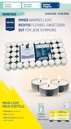Kerzen im METRO Prospekt Kerzen im METRO Prospekt "Wochenangebote + Gewinnspiel" auf Seite 45