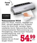 Aktuelles Vakuumierer VC10 Angebot bei E center in Ettlingen ab 54,99 €