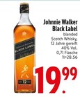 Black Label Angebote von Johnnie Walker bei EDEKA Rosenheim für 19,99 €