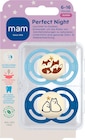 Schnuller Perfect Night Silikon, blau, 6-16 Monate von mam im aktuellen dm-drogerie markt Prospekt für 9,45 €