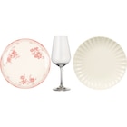 SUR TOUTE LA VAISSELLE "ROMANTIQUE" ET LES VERRES À PIED - CARREFOUR HOME - Carrefour à Sainte-Geneviève-des-Bois SUR TOUTE LA VAISSELLE "ROMANTIQUE" ET LES VERRES À PIED - CARREFOUR HOME en promo chez Carrefour Sainte-Geneviève-des-Bois