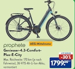 Geniesser-4.3-Comfort-Plus-E-City Angebote von prophete bei ALDI SÜD Freiburg für 1.799,00 €