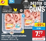 Hähnchen-Geschnetzeltes Angebote von Gut Ponholz bei Netto Marken-Discount Pforzheim für 7,77 €