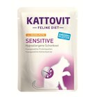 Aktuelles Kattovit Feline Diet Sensitive Huhn + Pute  85g Angebot bei Zookauf in Hannover ab 0,69 €