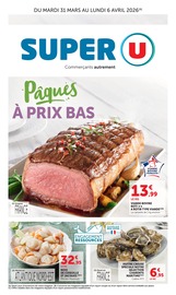 Poisson en promo dans le catalogue Super U à la page 1