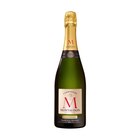 Champagne - MONTAUDON CUVÉE DU FONDATEUR en promo chez Carrefour Market Le Grand-Quevilly à 20,72 €