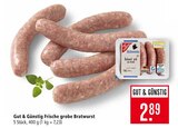 Frische grobe Bratwurst Angebote von Gut & Günstig bei Marktkauf Friedrichshafen für 2,89 €