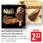 E center Eislingen - Salted Caramel & Australian Macadamia Angebot im Prospekt Salted Caramel & Australian Macadamia bei E center im Eislingen Prospekt für 2,22 €