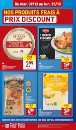 Prix et réduction Traiteur Alimentation dans le prospectus Aldi en cours Offre Traiteur Alimentation dans le catalogue Aldi du moment à la page 8